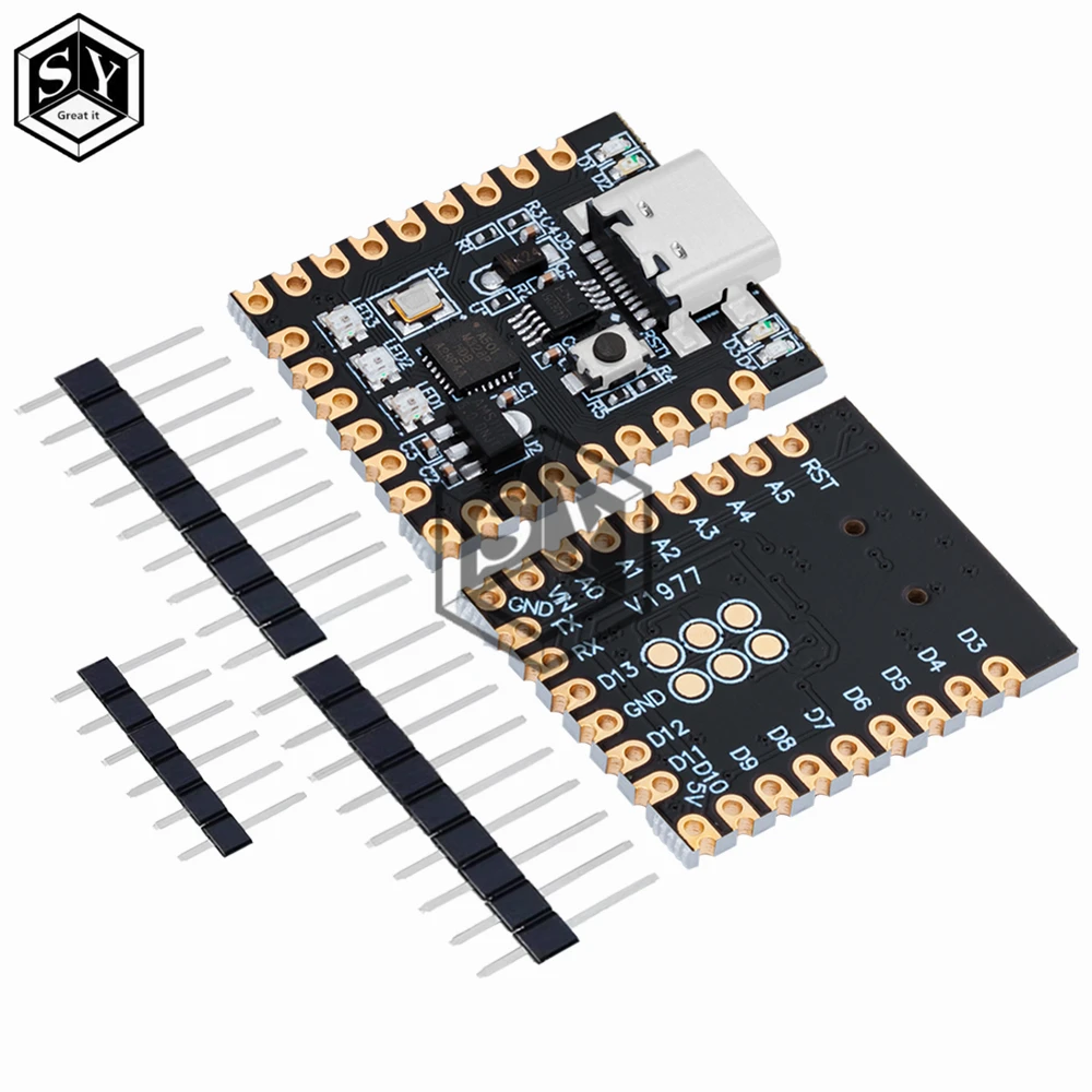 For arduino nano mini ultra small typec development board atmega328p chip ch340 serial port