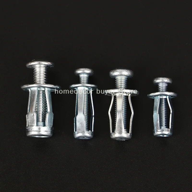 10SetsM4/M5/M6 Jack Nuts Car Metal Screw Petal Nuts Screw For Hollow Wall Iron Skin New High Quality Petal Nut Expansion Lantern