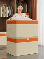 Portable large capacity quilt Organizer Clothes Organizer Perfect home mobile organizer closet dorm organizer bag 1