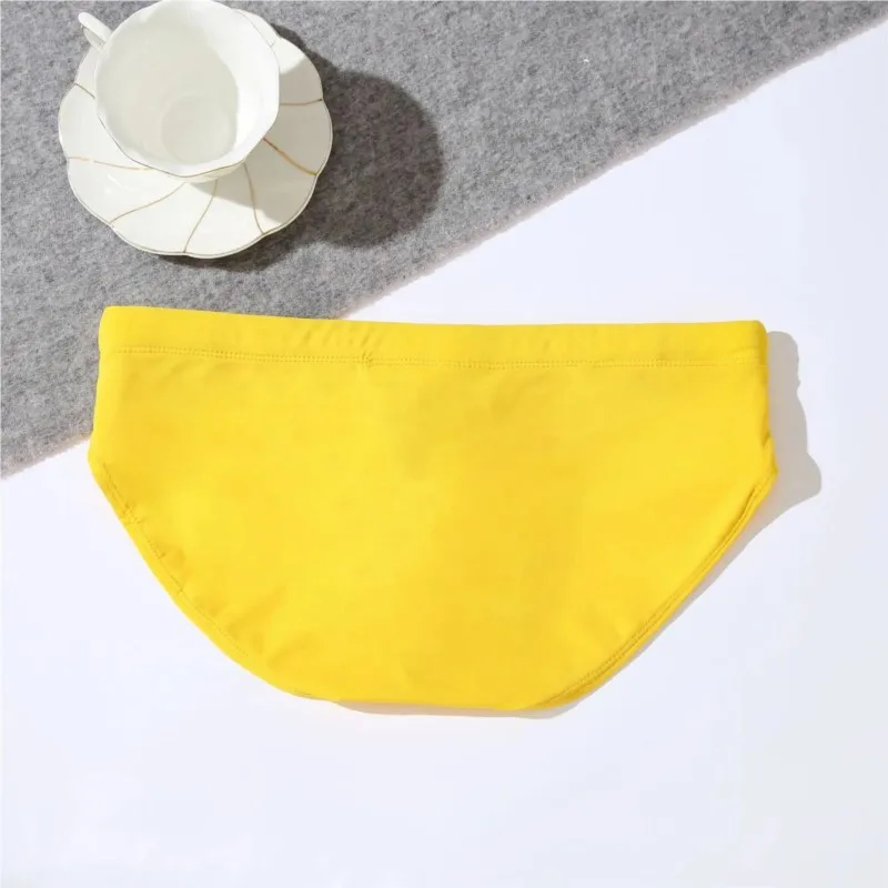 Swimming Trunks Shorts Men Aussiebum men's low-waisted elastic comfort solid color trend sexy youth triangle swimming trunks 3
