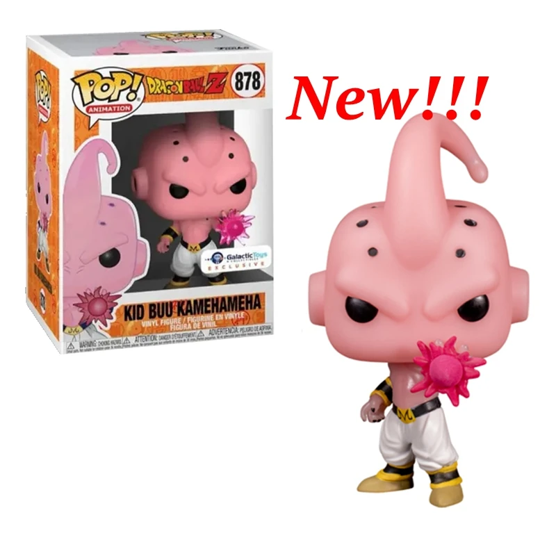 Новое поступление FUNKO POP Аниме Дракон балз малыш Buu Kamehameha #878 виниловая кукла экшн-фигурки коллекционные модели игрушки