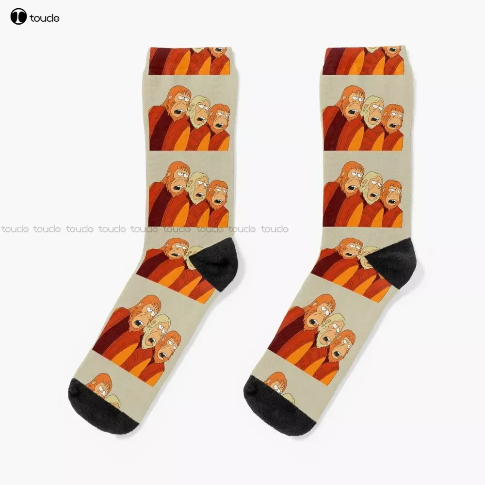 

Dr. Zaius, Dr. Zaius! Socks Personalized Custom Unisex Adult Teen Youth Socks 360° Digital Print Custom Gift Streetwear