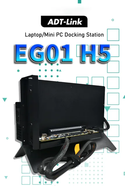 AOOSTAR AG02 EGPU Dock With 800W PSU - OCuLink & TGX Hot-Swap, Open Frame For Mini PC & Laptop GPU Upgrades