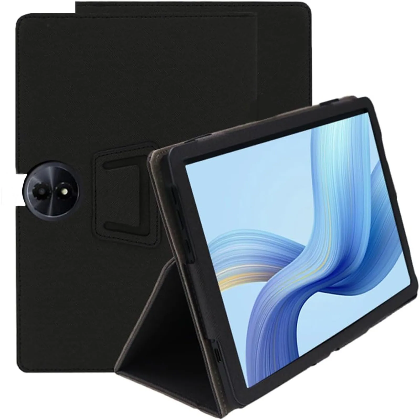 Premium Protective Tablet Case with Kickstand - Shockproof PU Leather Cover
