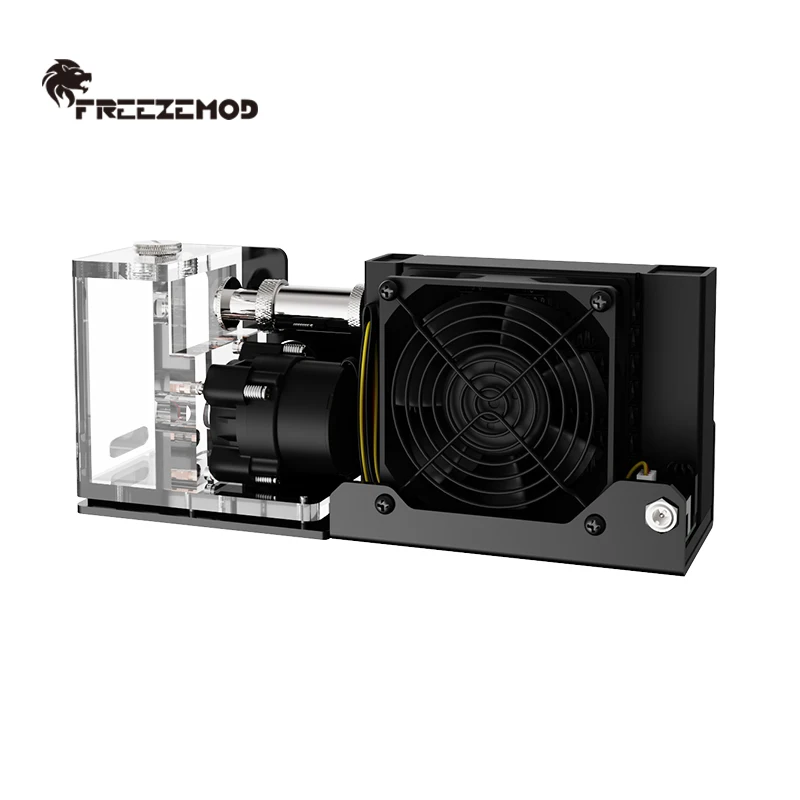 FREEZEMOD 미니 라이트 3D 프린팅 휴대폰 태블릿 수냉식 냉각 모듈 단일 팬. SLMZ-Z-B