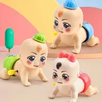 Learning To Crawl Toy for Babies Creative Crawling Crab Escape Electronic Toys Animal Pet Runaway with Musical Child Gifts 1