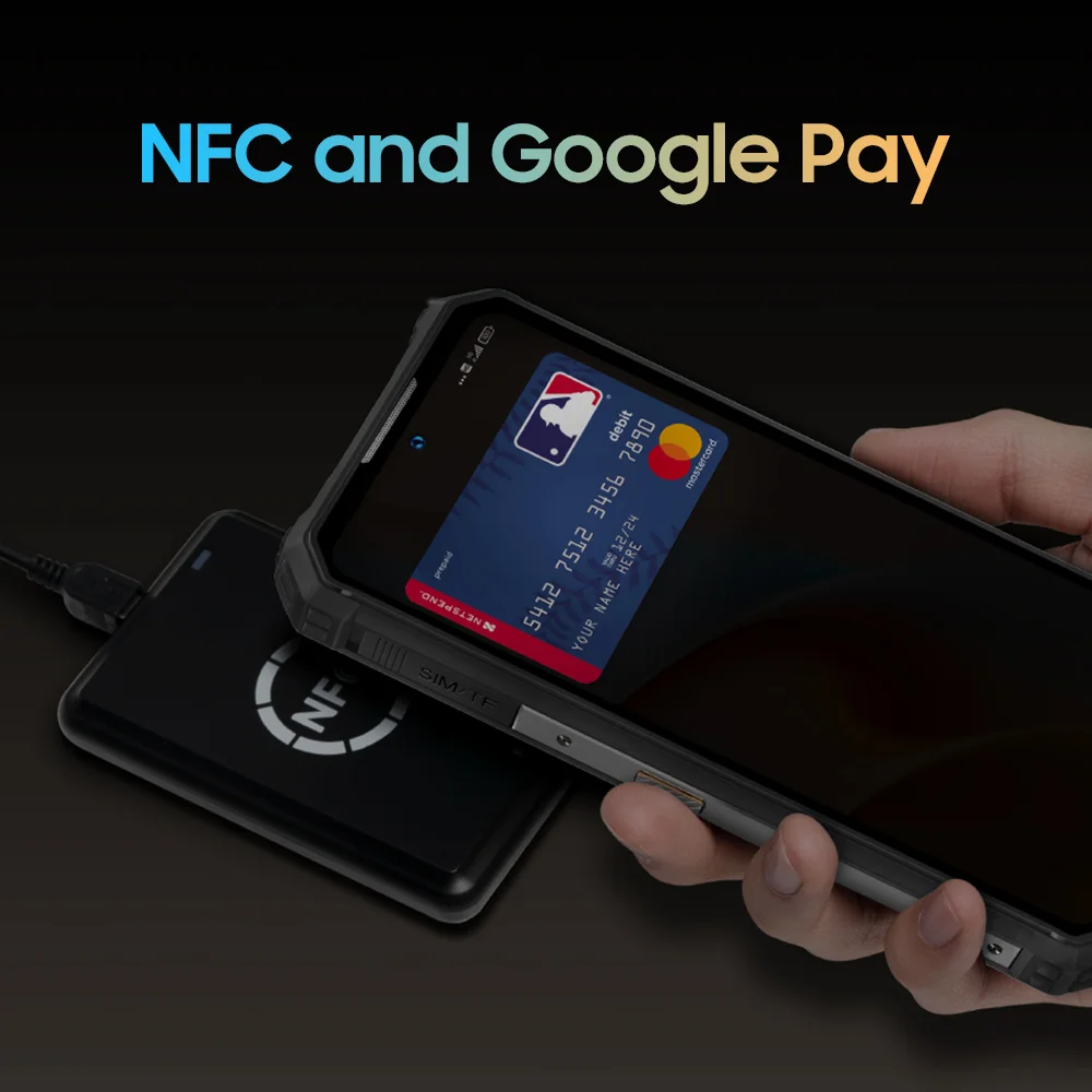 OUKITEL WP19 Rugged Smartphones 21000mAh Large Battery 6.78Inch FHD 8GB+256GB 64MP Triple 20MP Night Vision Camera Mobile Phones