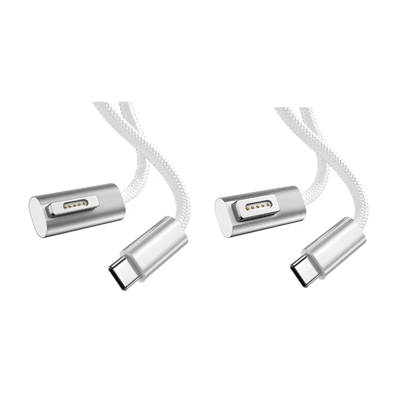 

100 Вт Быстрый зарядный кабель для ноутбука, шнур для Air Pro USB C Type C к магнитному переходнику для Magsafx