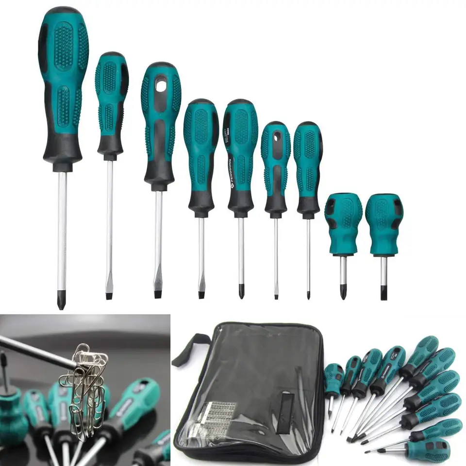 KRAFTWERK 15pz- Set Inserti E Cacciavite A Percussione 2035 - Foto 6