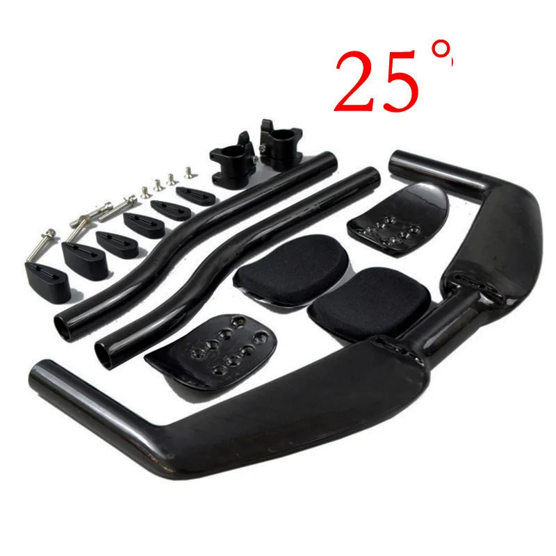 Zniino-フルカーボンロードハンドルバー,自転車部品,アームレスト,45度