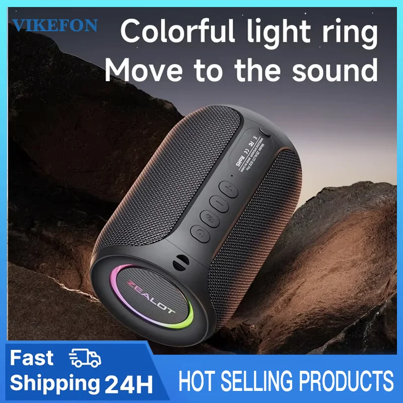 S32 PRO Mini Bluetooth Speaker Portable Wireless Column HIFI Stereo Waterproof Sound Box 15W Wireless Speaker for Outdoor