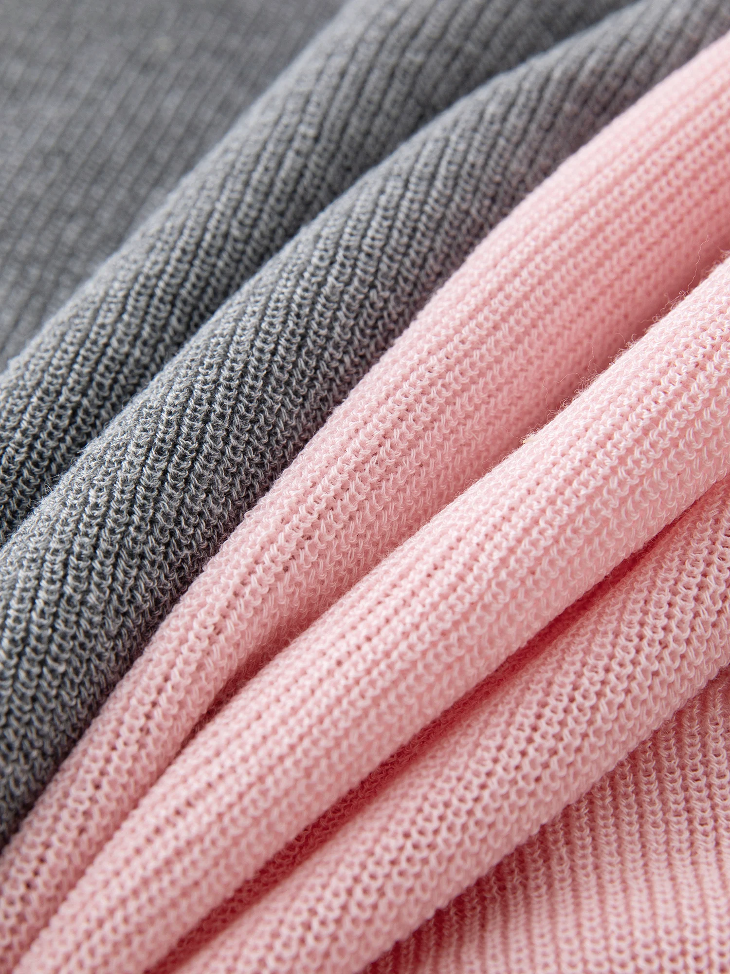 ZIQIAO Unique Design Hollow Knit Sweater For Women 2025 Early Spring New Linen Pink Grey Chic Pullover Fashion Top 25ZQ91188 6