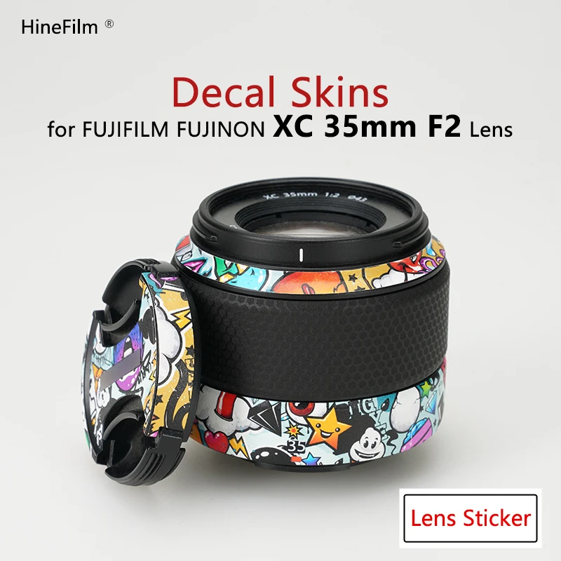 Fuji Xc35 F2 Lens Premium Decal Skin Per Fujifilm Fujinon Xc 35Mm F2 Lens Protector Cover Film Wrap Sticker
