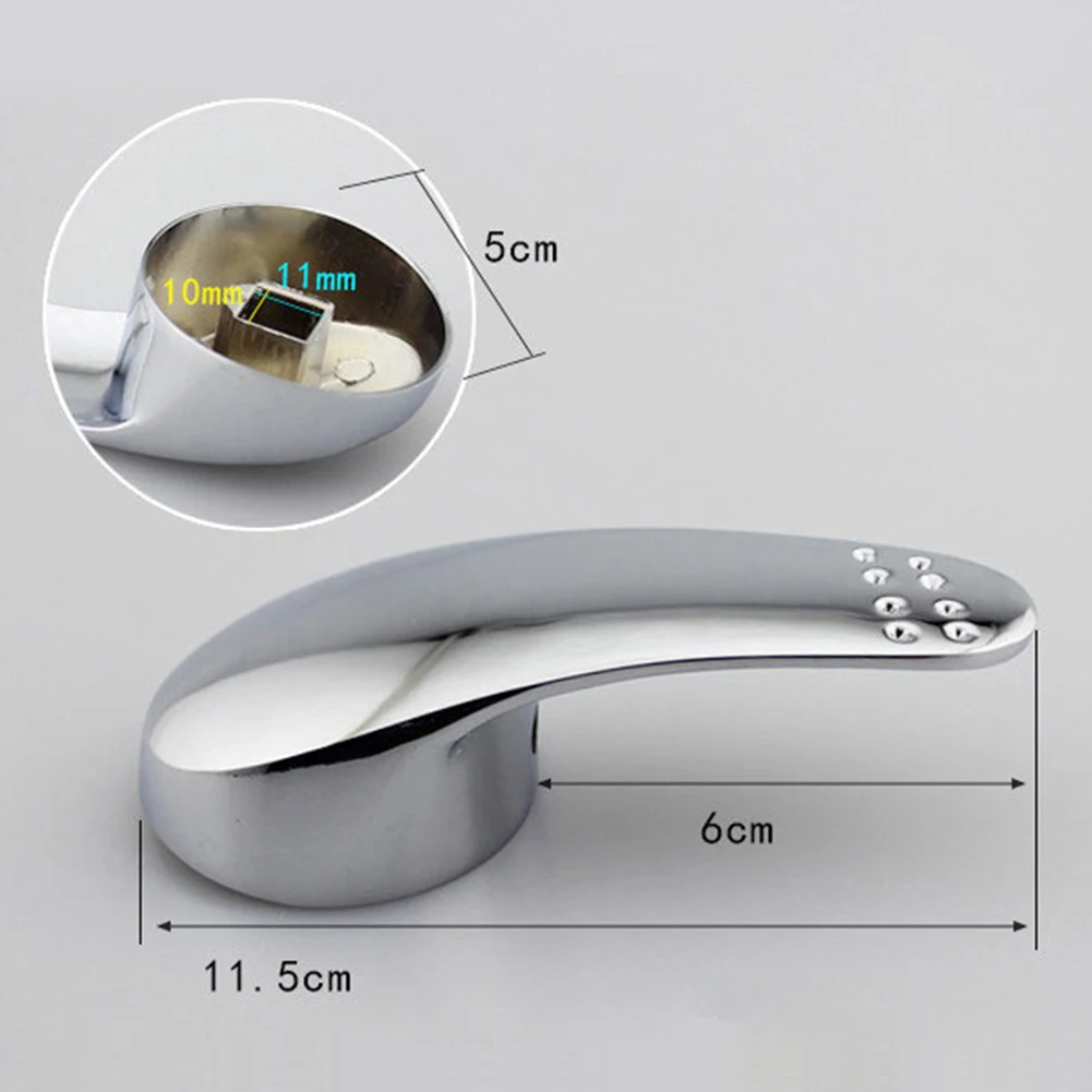 Zinc Alloy Faucet Handle Replacement Tap Accessories For Kitchen Bathroom 1pcs faucet handle
