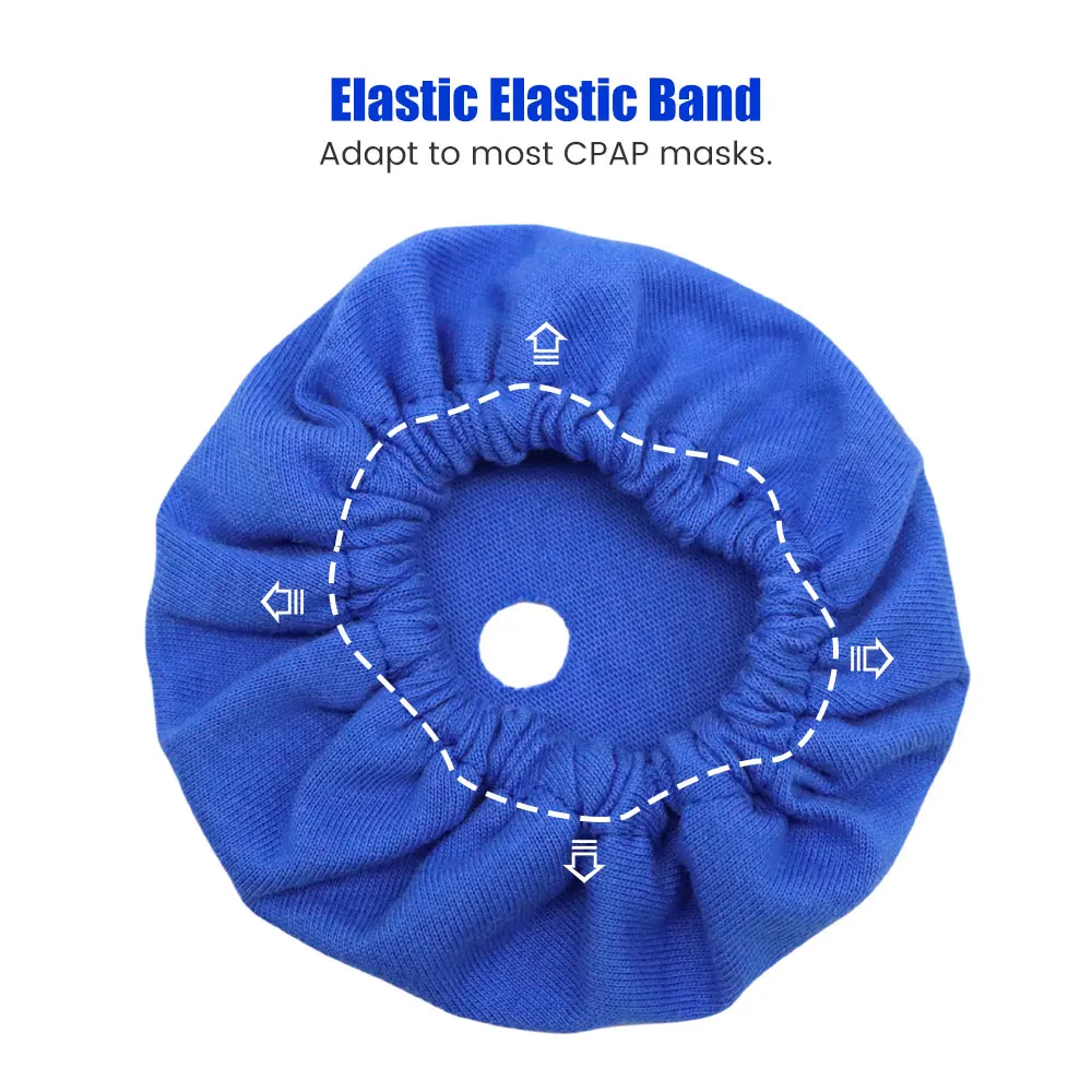 2/5/10/15/20PCS Universal Nasal CPAP Mask Liners CPAP Mask Covers Pad for Most CPAP Full Face Nasal Masks Reusable & Washable 4