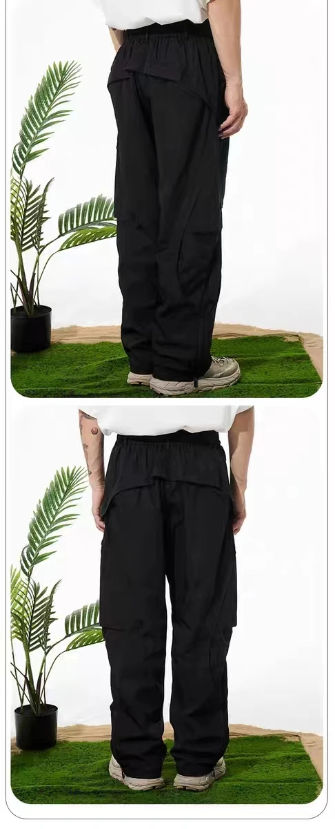 Subtraction of 23ss Multipocket cargo pants 3d cut layering effect techwear aesthetic gorpcore urban outdoor