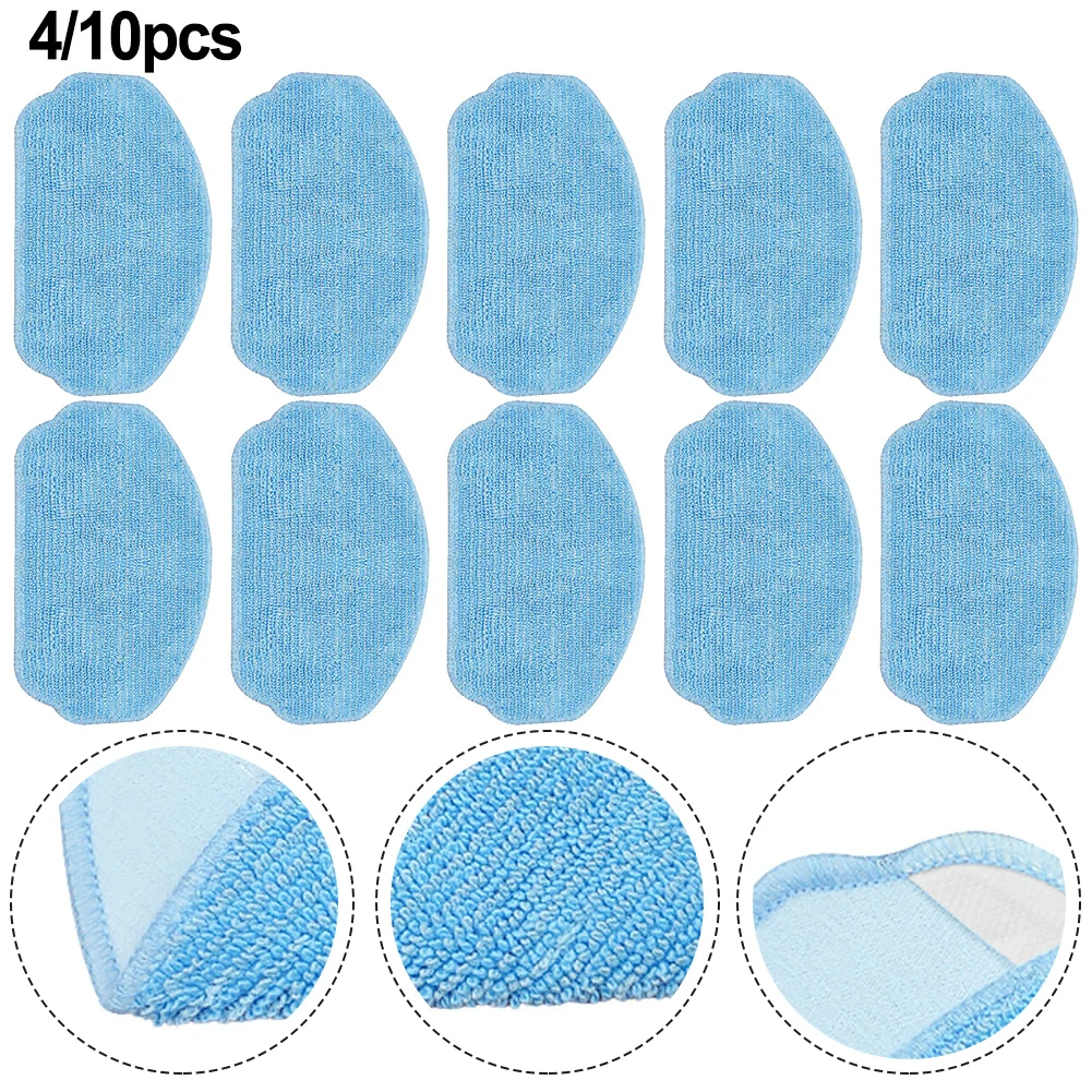 Panos de Microfibra para Cecotec-conga 999 X-treme 177×109 mm Eletrodomésticos Acessórios Aspirador 10 Pcs