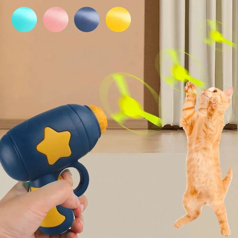 Funny Cat Toy Interactive Launch Pet Training Toy For Kitten Mini Flying Disc Shooting Gun Chasing Games Cat Toys Pet Supplies Funny Cat Toy Interactive Launch Pet Training Toy For Kitten Mini Flying Disc Shooting Gun Chasing Games Cat Toys Pet Supplies