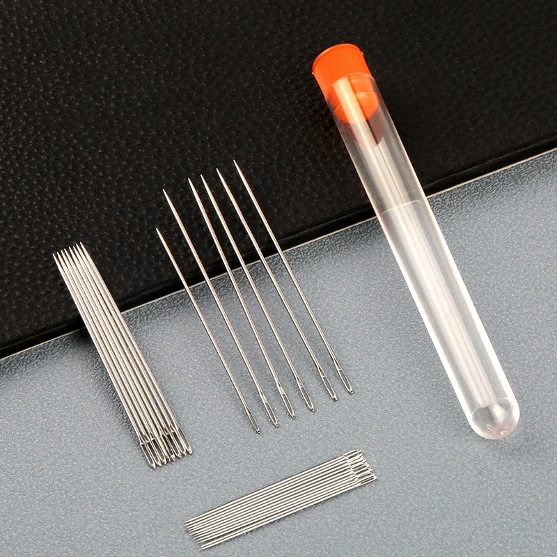 Large Eye Stitching Needles 3/5 Sizes DIY Big Eye Hand Sewing Needles Cross Stitch Needle Embroidery Tools Home Sewing Tools