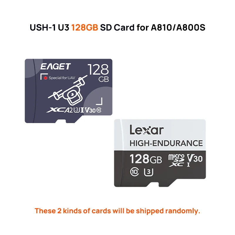 Best Suitable HIGH-ENDURANCE Micro SD Card USH-3 Max 100MB/S Read TF Card for 70mai 4K Dash Cam A800/A800S/A810