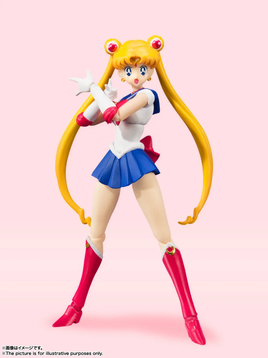 セーラームーン 月野うさぎ フィギュア バンダイ-子供のためのセーラームーンフィギュア,Shf,月野