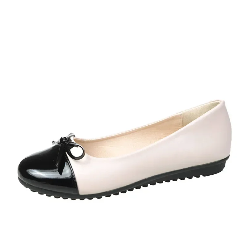 Women's Flats Fashion Ballerina Slip-on Loafers Bow-knot