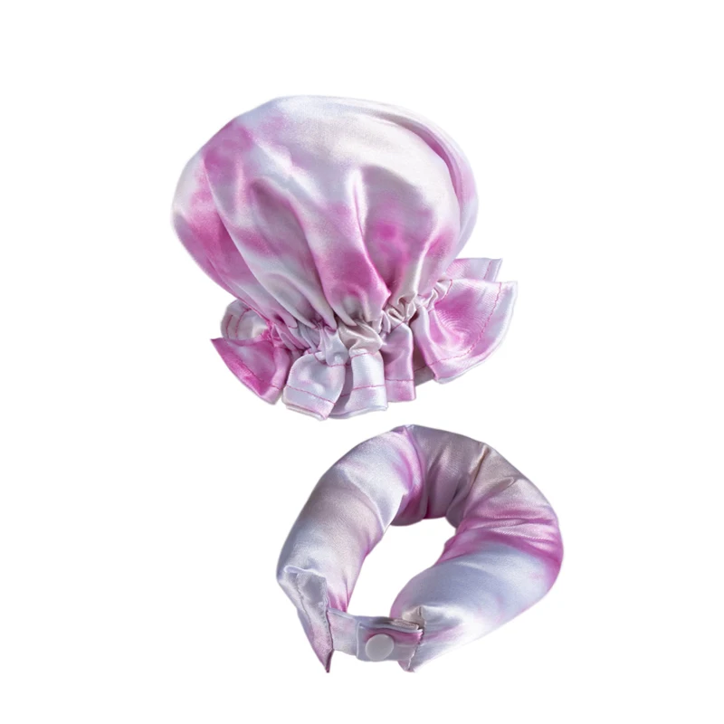 Heatless Curling Rollers - Soft Silk Hair Styling Tools for Effortless Waves and Curls