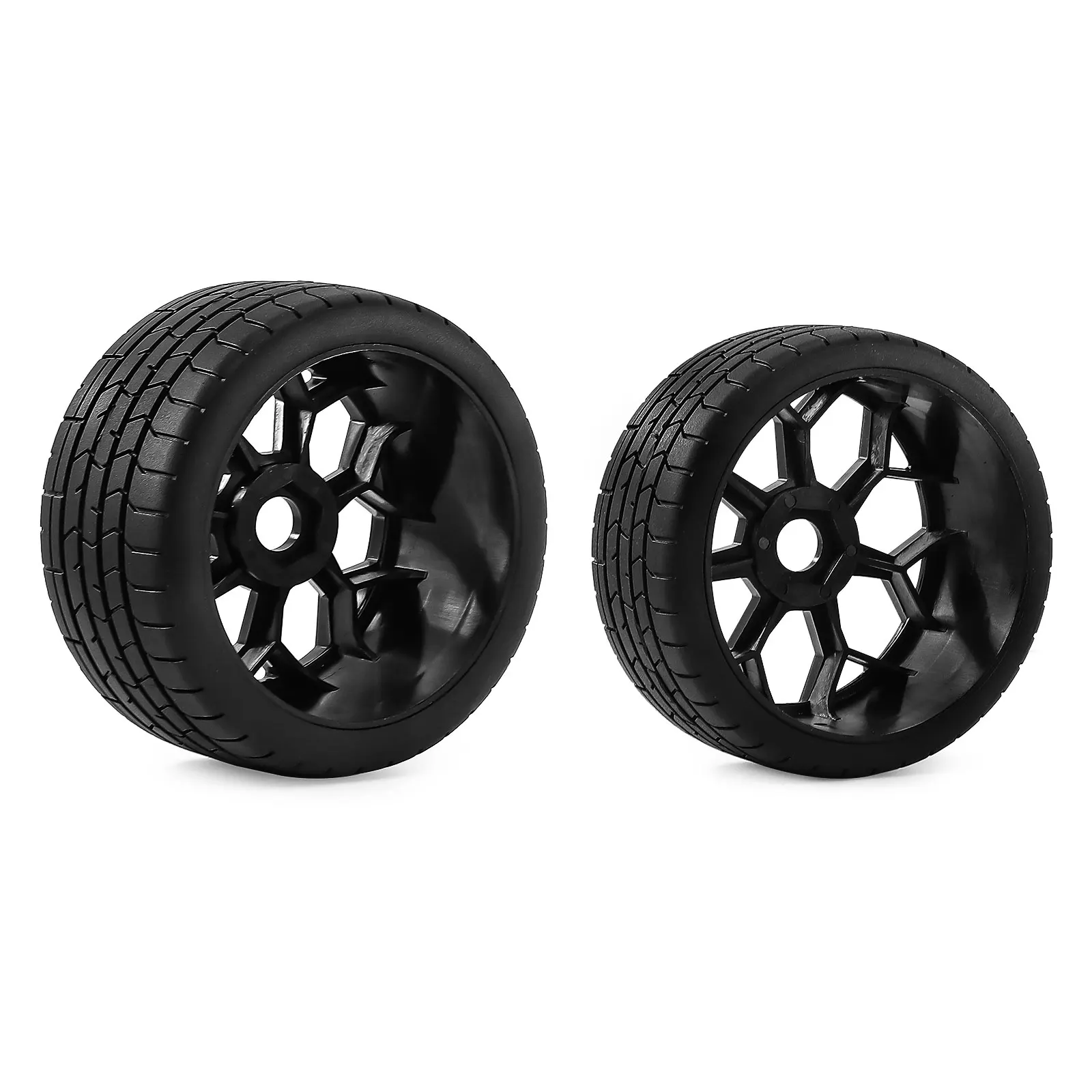 Jeu de pneus RC staggered 1/7 ARRMA Felony Infraction 6S RWD 17mm hex