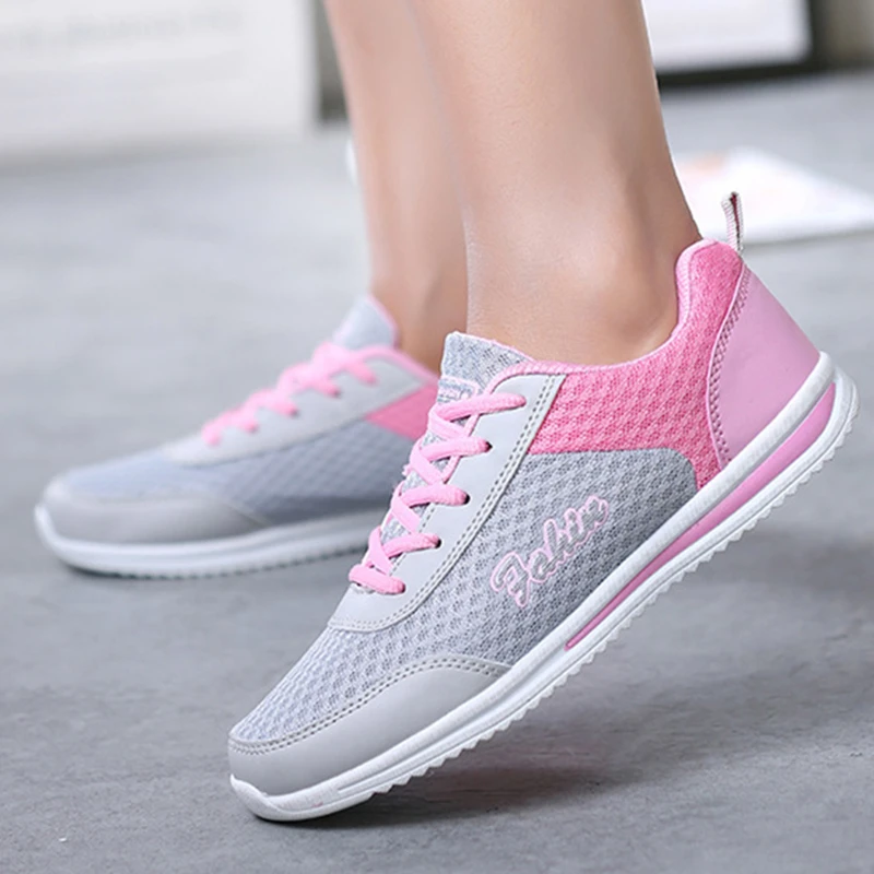 flat womens trainers