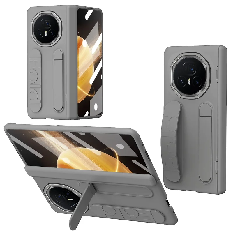 Bilek Kayışı Kapağı Honor Magic V3 Kılıf Temperli Cam Ekran Braketi Menteşe 360'lü Koruma