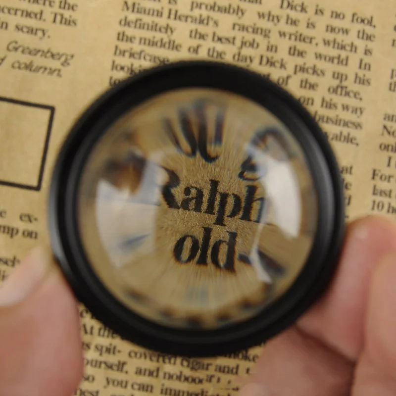 30X 36mm LED Illuminated Jewelry Loupe Magnifier for Coins Stamps Jewelry Inspection Microscope Tool with Case