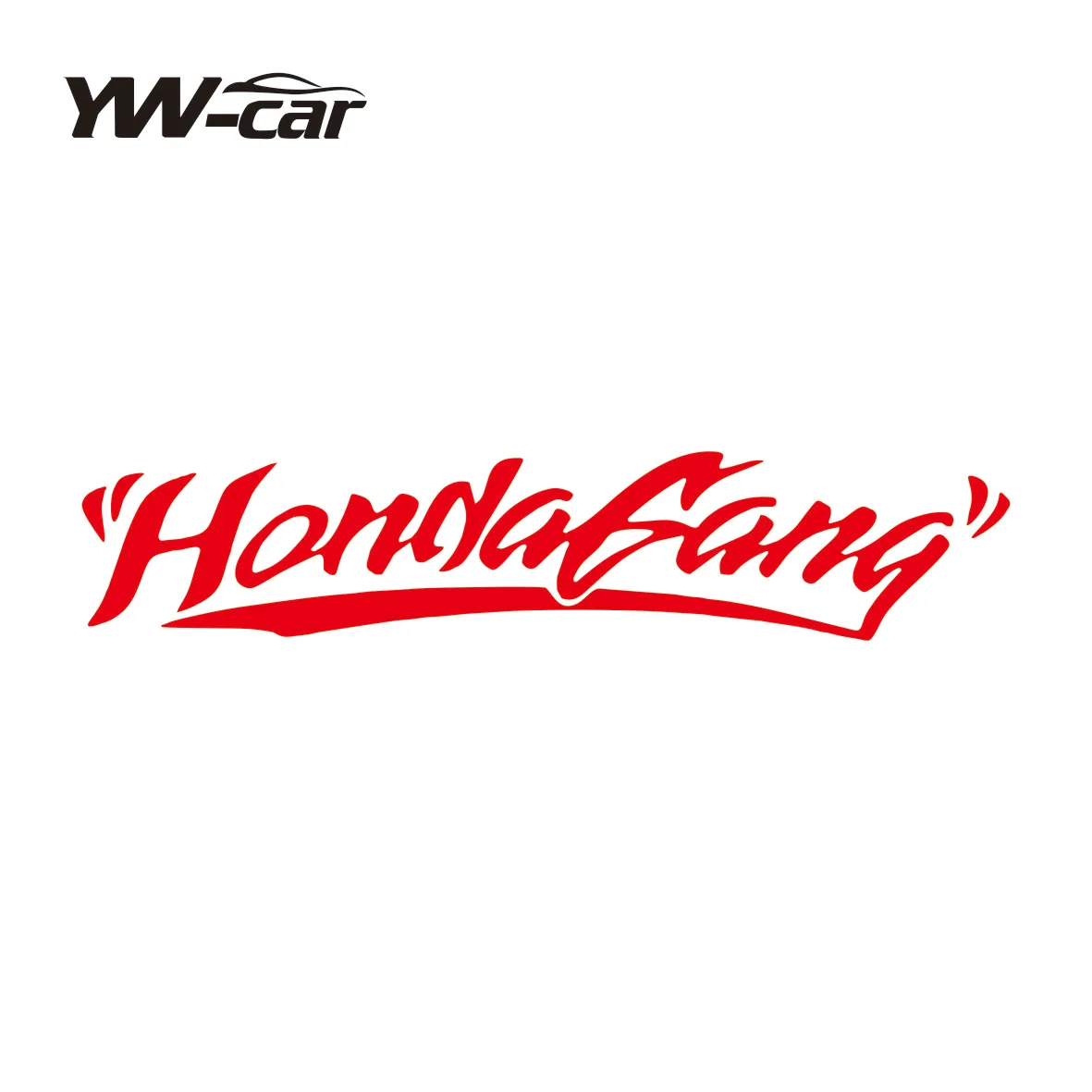 thumbnail image 1 of Pegatinas para parabrisas delantero de Honda Gang, calcomanías modificadas para ventanas traseras, decoración de faros delanteros de automóvil para Honda Civic Crv, 1 of 5