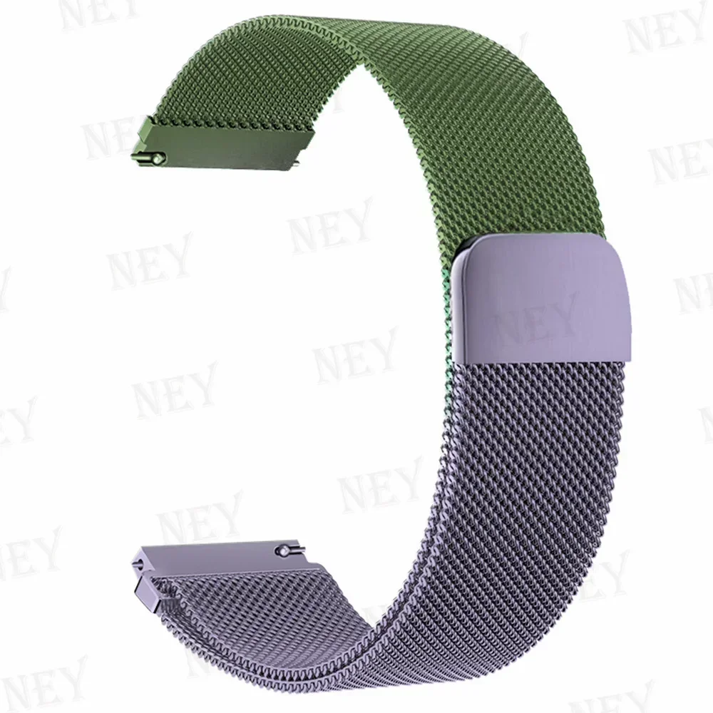 Elegant Milanese Loop Metal Bracelet Strap - 20/22mm