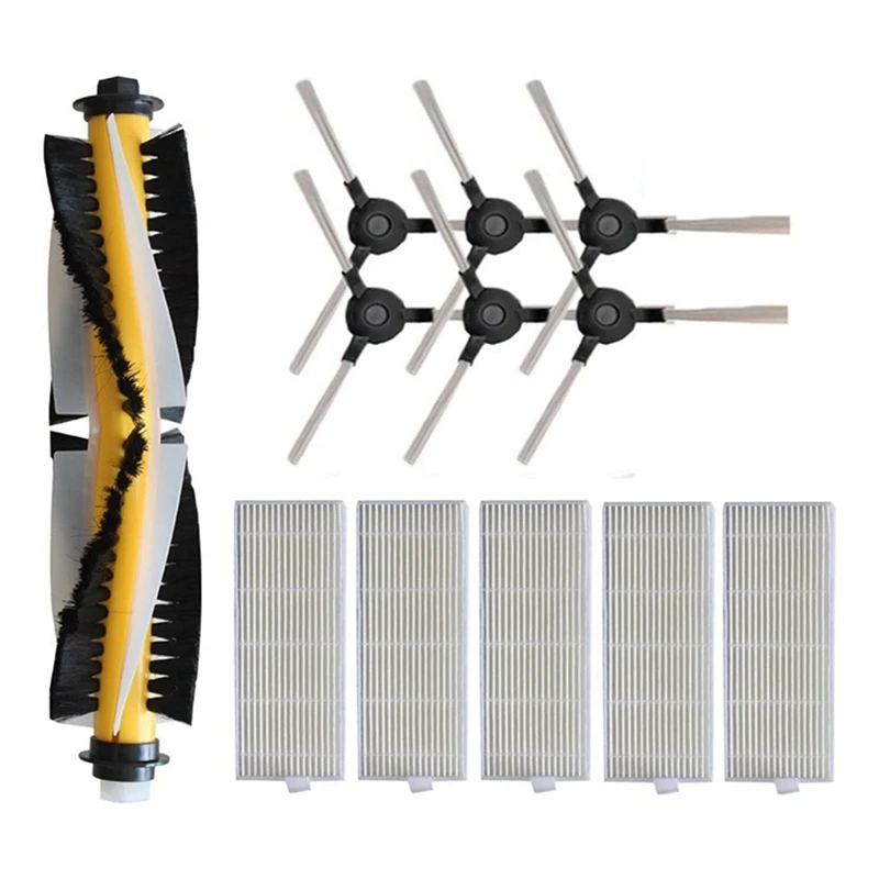 Vacuum Cleaner Roller Brush Main Brush Side Brushes HEPA Filters For Proscenic 811GB 911S Robot