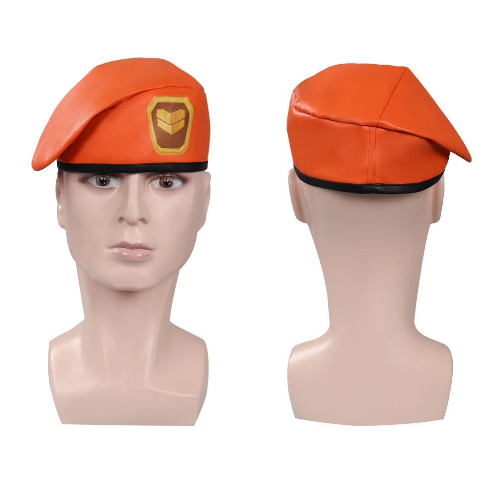 Spiel Valorant Brimstone Kostüm Zubehör Liam Byrne Cosplay Hut Caps Offizier Hut Männer Männlich Roleplay Fantasia Kostüm Prop – Detail 6