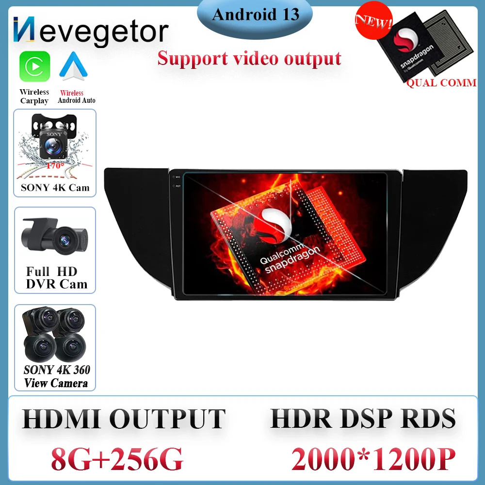 

Android 13 For Geely GS Emgrand EC7 1 2016 - 2020 Qualcomm Carplay HDR QLED Screen 5G wifi BT Multimedia Player GPS Navigation