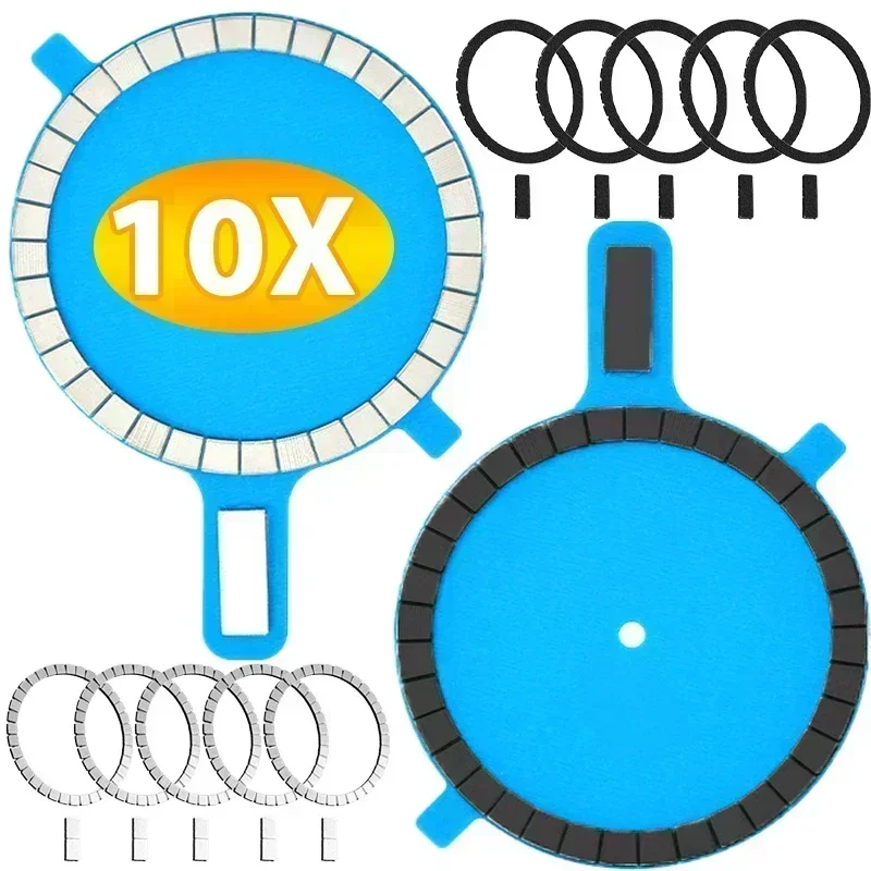 10/8/6/1PCS Strong Magnetic Ring Wireless Charging Magnet Circle Sticker Metal Magnet Plate Sheet for Magsafe IPhone 15 14 13 1