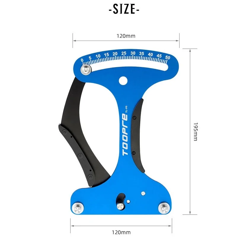 CNC Bicycle Spoke Tension Meter Wheel Builders Tensioner Tool MTB Road Spoke Wrench Checker Indicator