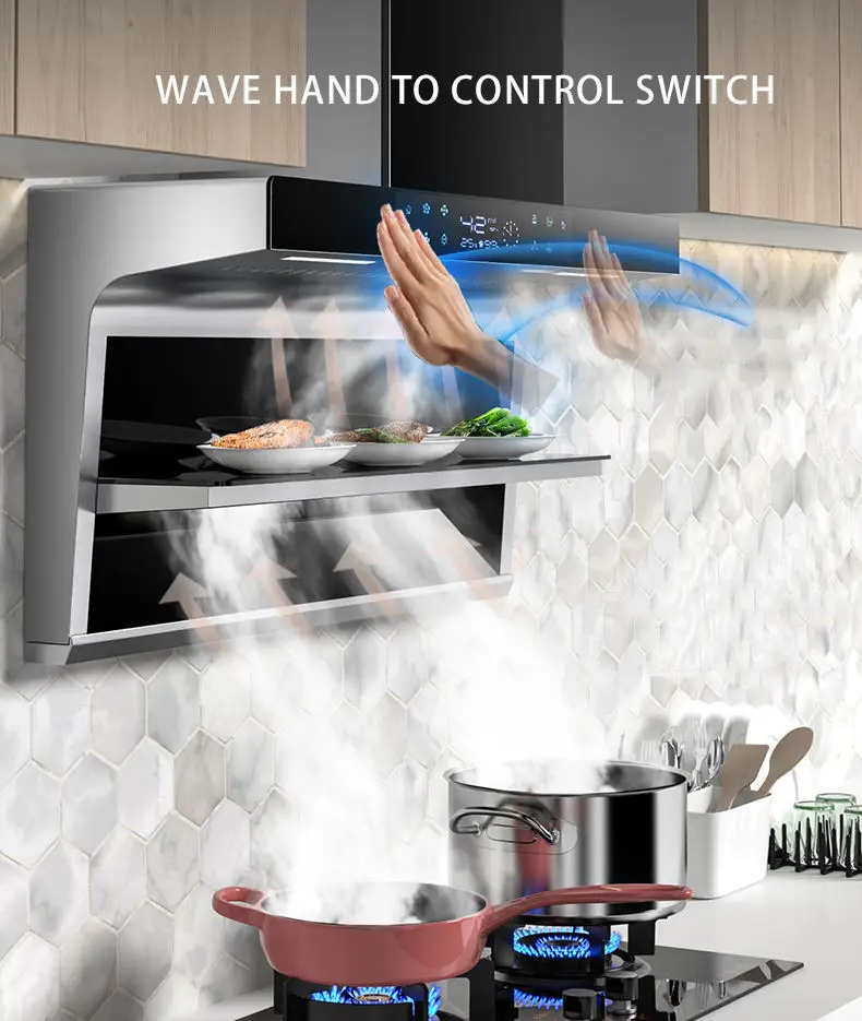 Cheap Price Portable Range Hood Copper Chimney Range Hoods Kitchen Chimney Desktop Hood