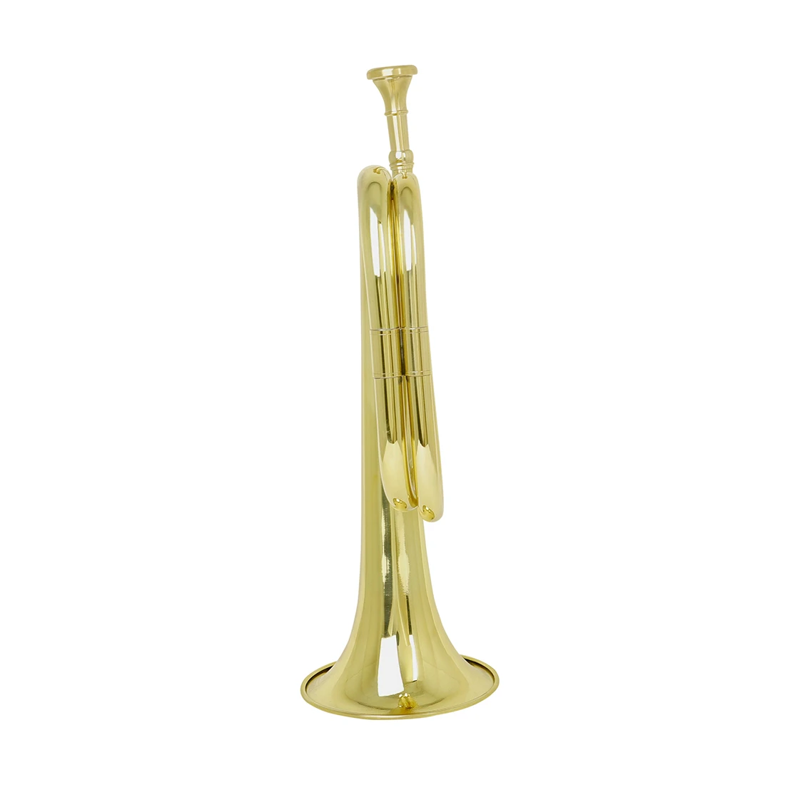 M MBAT Minuet in C Spanish Military Horn Metal Portable Gold Silver Thickened Minuet Mouthpiece Diameter 11cm Brass Instruments