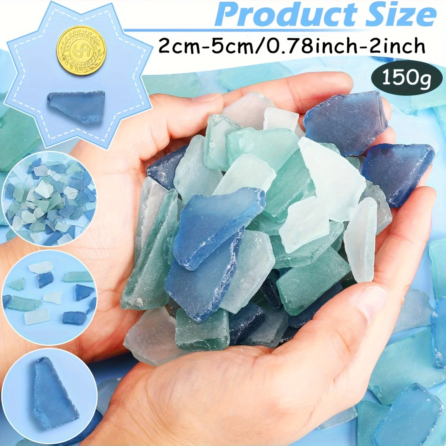 Frosted Sea Glass Pieces 5