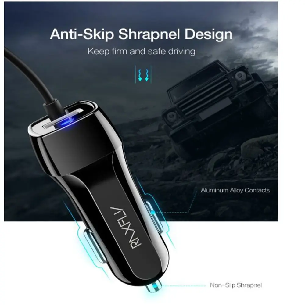 

Грузовик Micro USB с пружинной быстрой зарядкой автомобильное зарядное устройство гнездо адаптер питания зарядное устройство для телефона