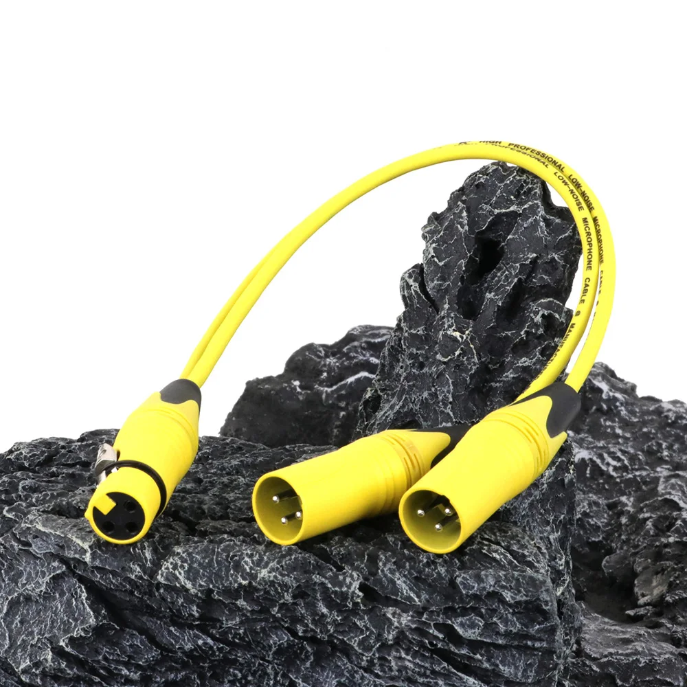 XLR MIC Y й ڵ, 3Pin XLR /- XLR / ũ ȯ 뷱    ̺