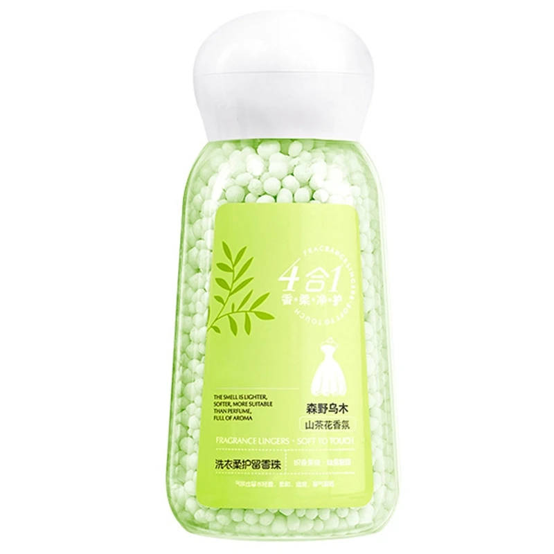 Laundry Beads 200g Bottle Lasting Fragrance Odor Remover Scent Bead for Washing Machine Clothes Clean Detergent Supplies