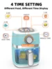 Air Fryer Kids Kitchen Playset Accessories Pretend Chef Cooking BBQ Game Play with Lights, Sounds 4