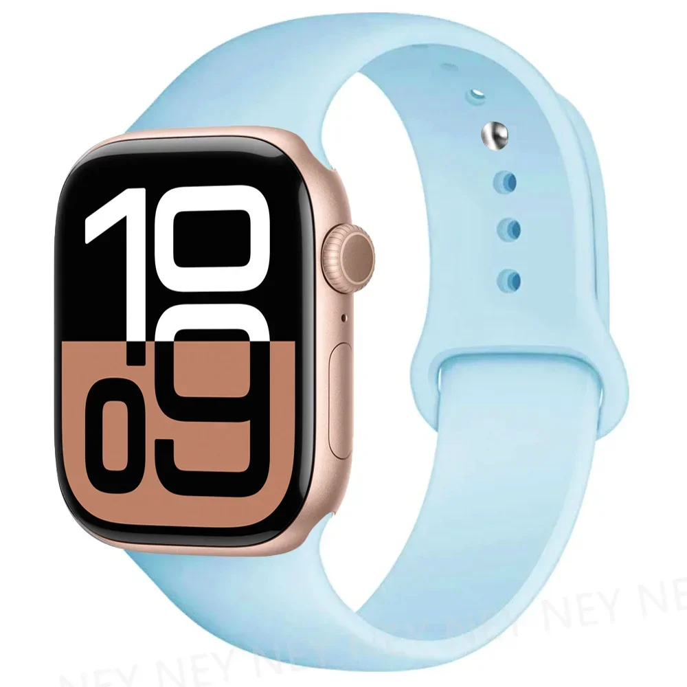 Premium Silicone Sport Watch Band - Versatile Waterproof Strap