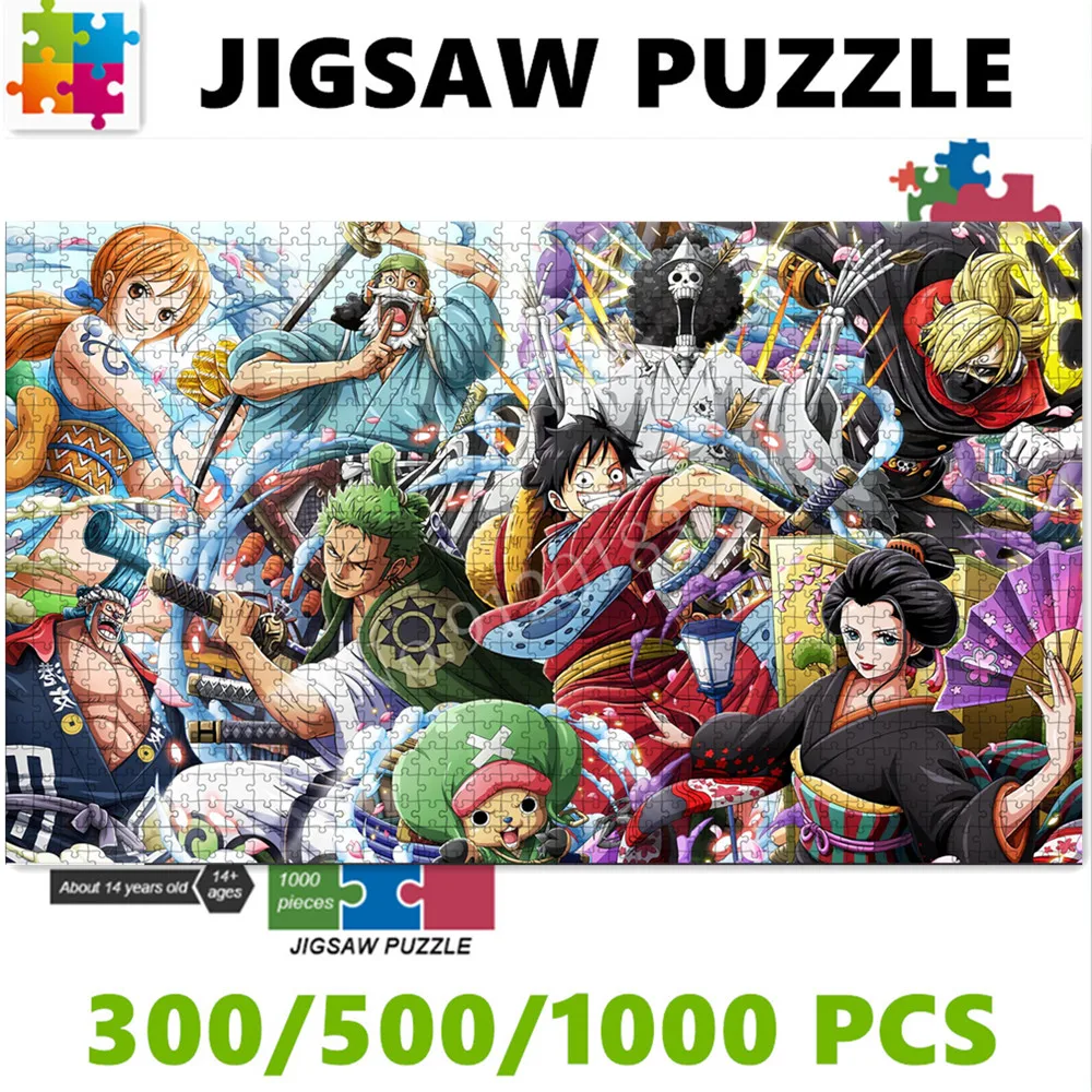 4€05 sur Puzzle 1000 pièces One Piece pour adultes et enfants-  Multicolore(No.1092) - Puzzle - Achat & prix