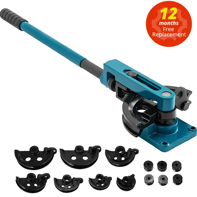 VEVOR Manual Pipe Bender Dia 10-25mm Multifunction Steel Copper Tube Bending Machine Lever Type Heavy Duty Tubing Bending Tools