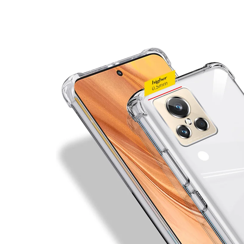 Shockproof Case For Realme Gt 2 Explorer Master Silicon Ring Cover Realme Gt 2 Gt2 Pro Explorer Master Coque Realme Gt2 Explorer Master Clear Coque Ac