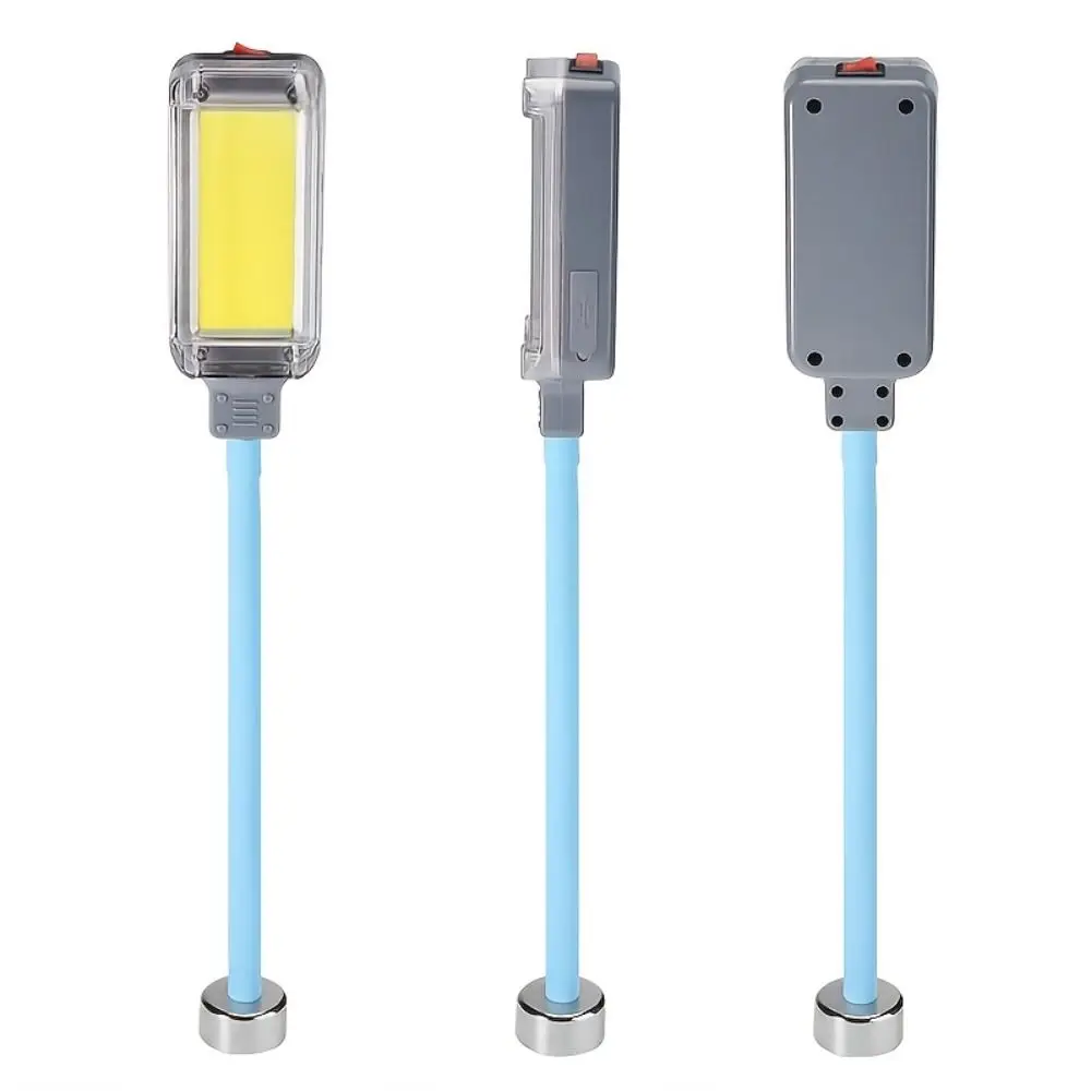 USB 충전 강력한 조명 손전등 휴대용 디자인 다기능 LED 작업등 마그네틱 바닥 고휘도